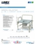 Product Sheet - Imperial Collection 3-in-1 Steel Drop Arm Commode